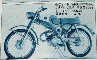 ガスデン製エンジンとホダカ製４速ミッションが当時の贅沢(1962年)