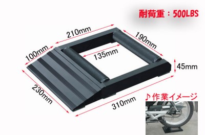 mentesutand.jpg (44.81 KiB) 閲覧された回数 11005 回 ほかのバイクやチャリンコにも使えそうだ。