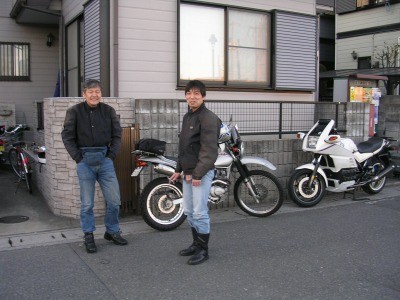 応援に駆けつけてくれたお二人。