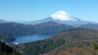 大観山より望む、いつになくすそ野がくっきりでした