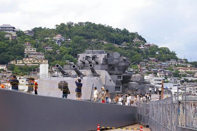 大きいでしょ？
<br />艦橋がなくてもこんなに大きいんです。
