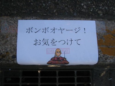 杉さん、お出迎えありがとうございます。TOPケースに貼って走っていたら、相模湖を出たところで飛んでいってしまいました