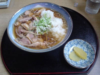 これが「冷やし鳥そば」まいうーです