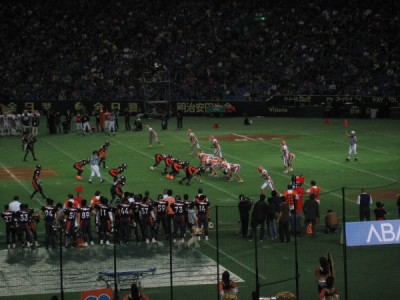 ライスボウル　オンワードスカイラークス優勝